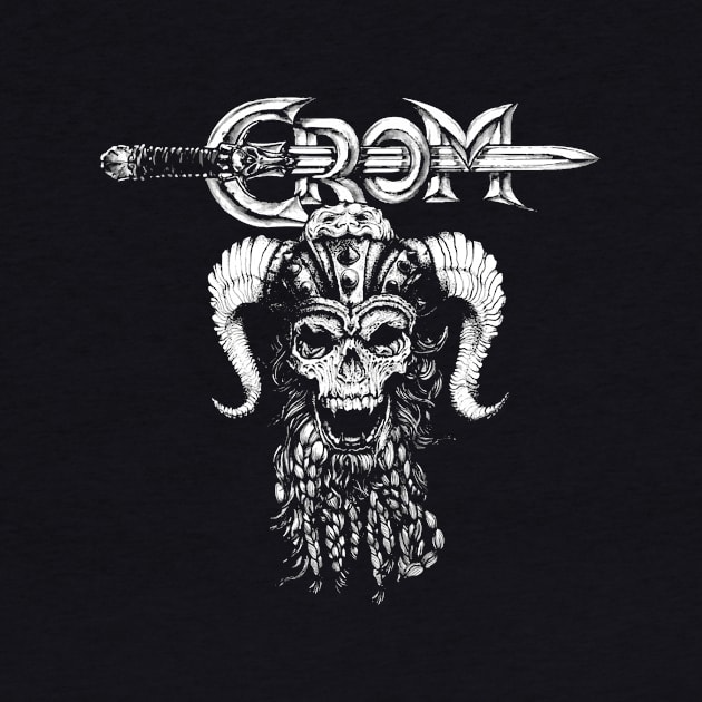 Crom (Black Print) by Miskatonic Designs